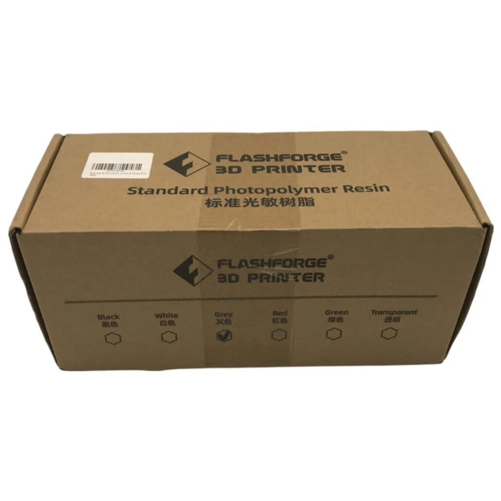 NEW FLASHFORGE 3D 500g Standard Photopolymer Resin Fast Cure UV LCD GREY - Image 4