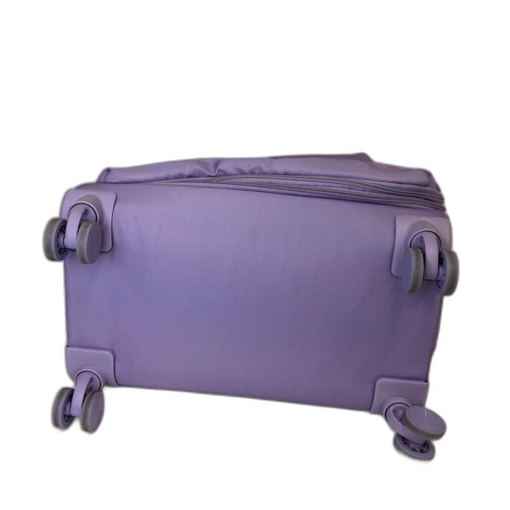 NEW Softshell Purple 2 Piece Wheeled & Handle Travel Luggage Set 70cm & 50cm - Image 17