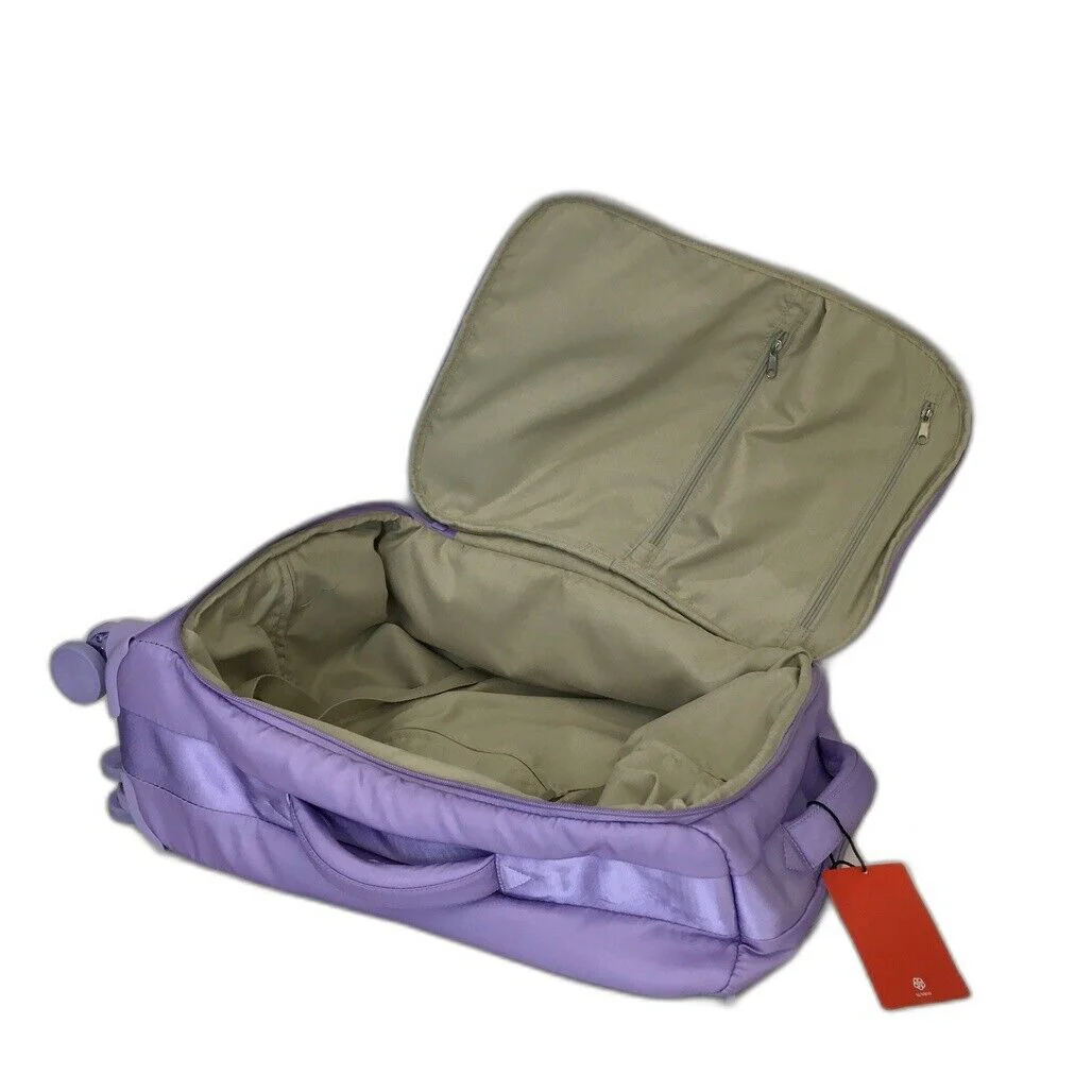 NEW Softshell Purple 2 Piece Wheeled & Handle Travel Luggage Set 70cm & 50cm - Image 33