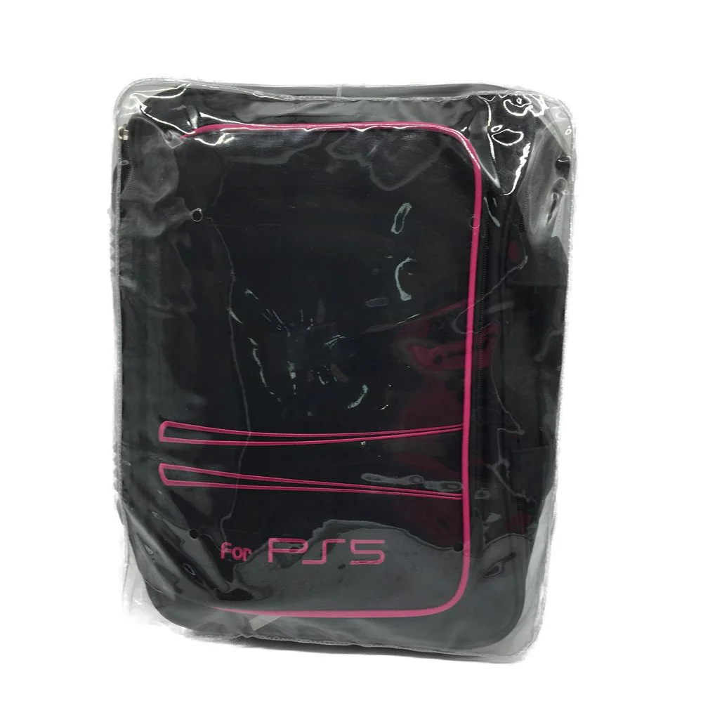 Omarando PS5 PlayStation 5 Protective Storage Carry Bag 2 Piece Set Black NEW - Image 4