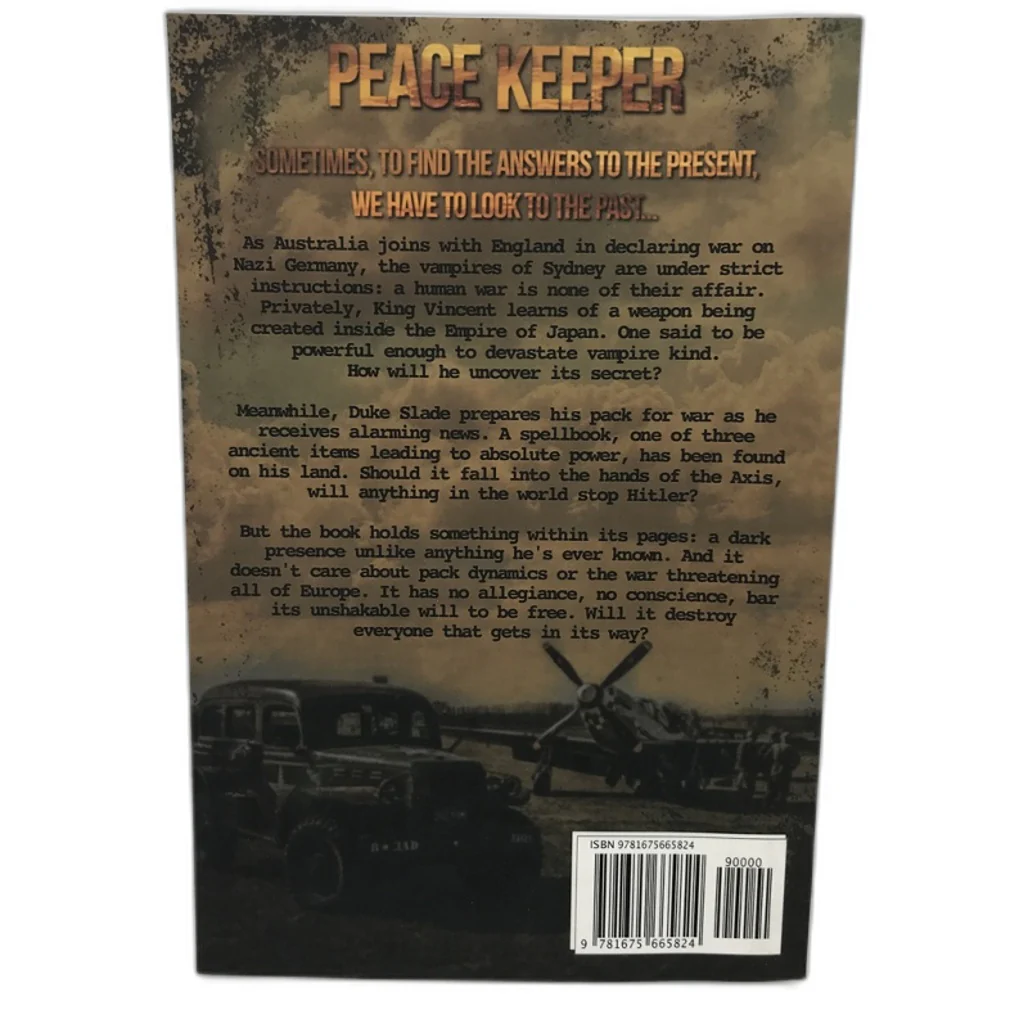 Peace Keeper Part One / Undeadly Secrets Series/ Book by Aron L Speer NEW - Image 2