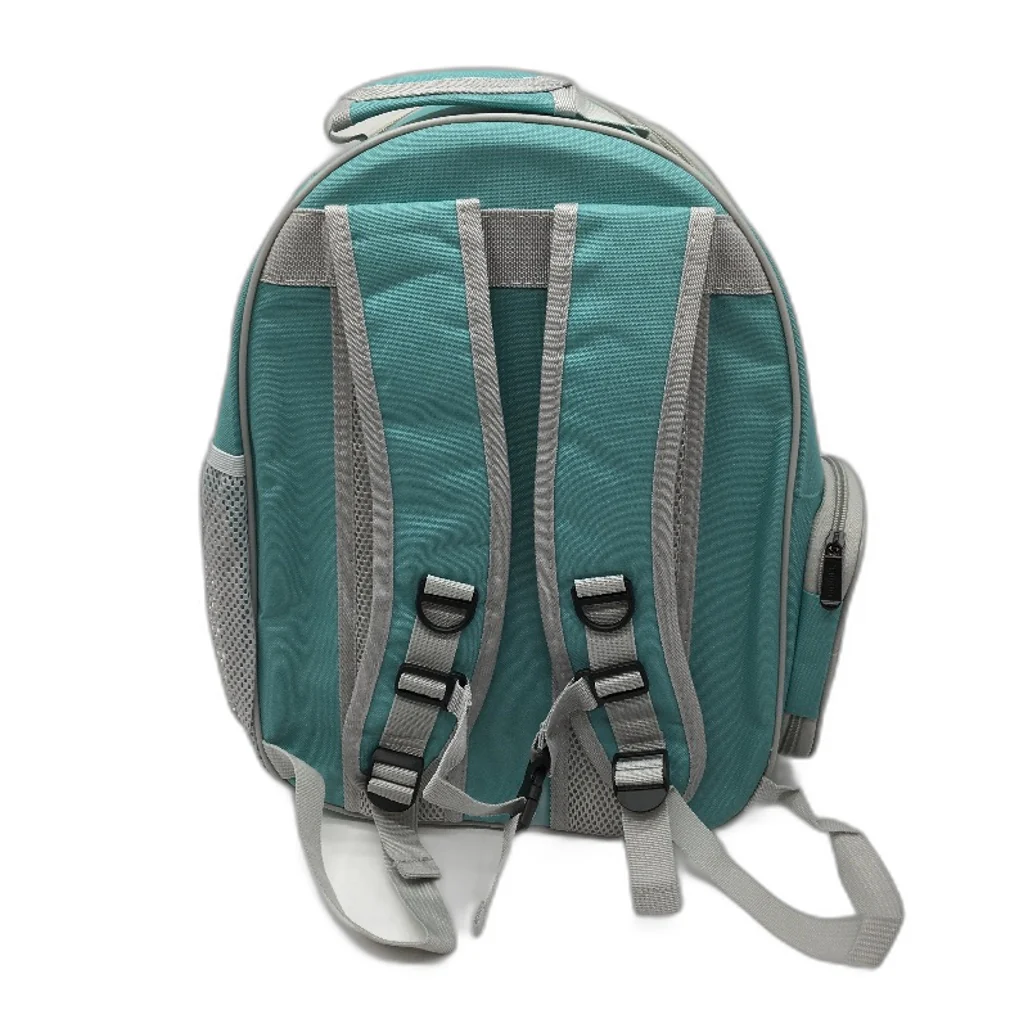 Pet Transparent Carrier Travel Backpack & Pillow Small Cats/ Dogs Blue NEW - Image 3