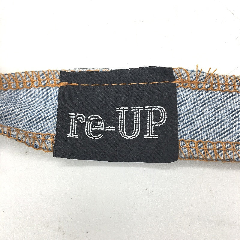 reWORKED by re-UP Handcrafted Upcycled Fabrics Denim Cross Body Shoulder Pouch - Image 5
