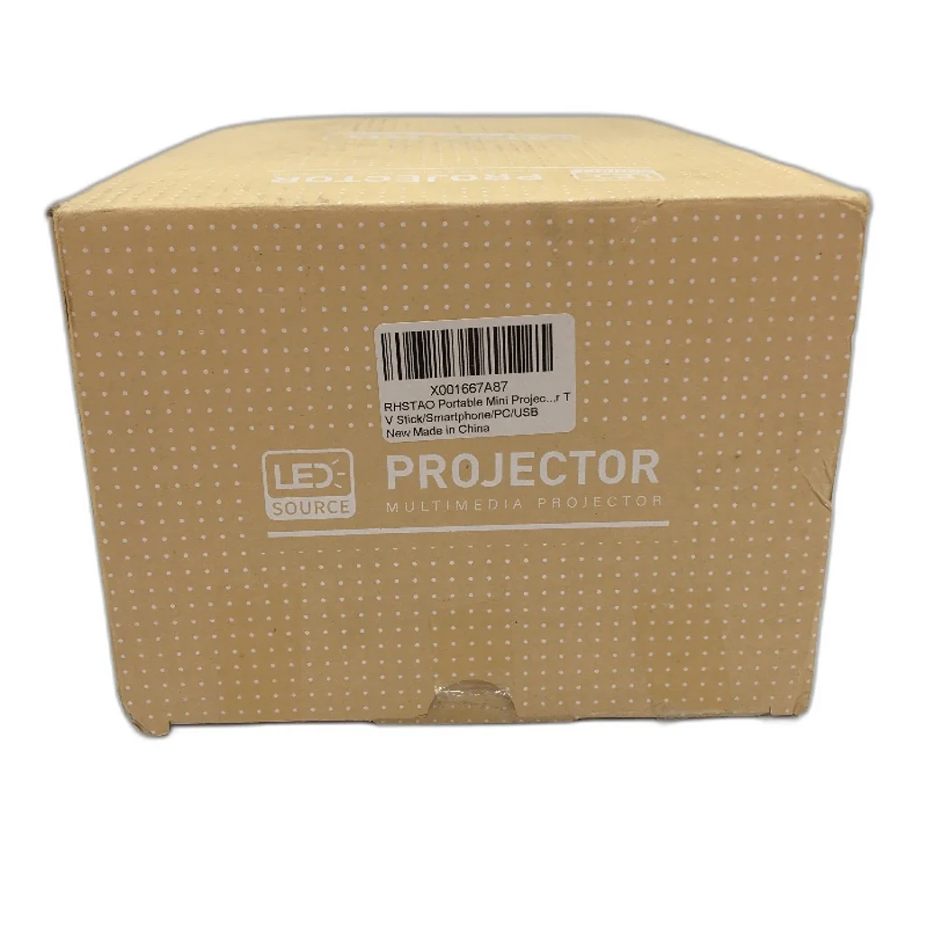 Rhstao Portable Mini Projector TV/Stick/Smartphone/PC/USB HY300 DEMO - Image 7