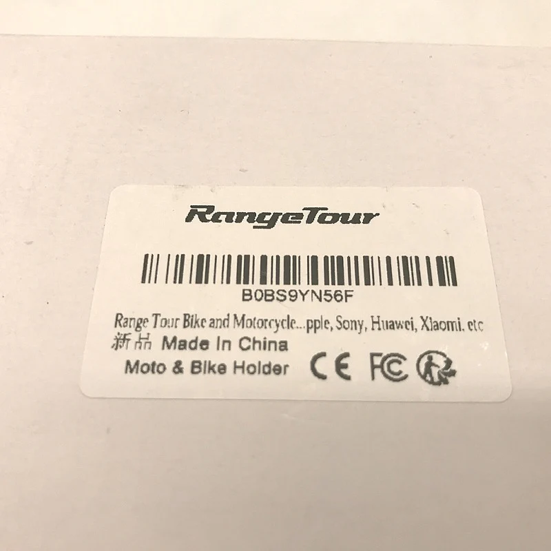 Rnage Tour Bike and Motocycle Black Phone Holder NEW - Image 4