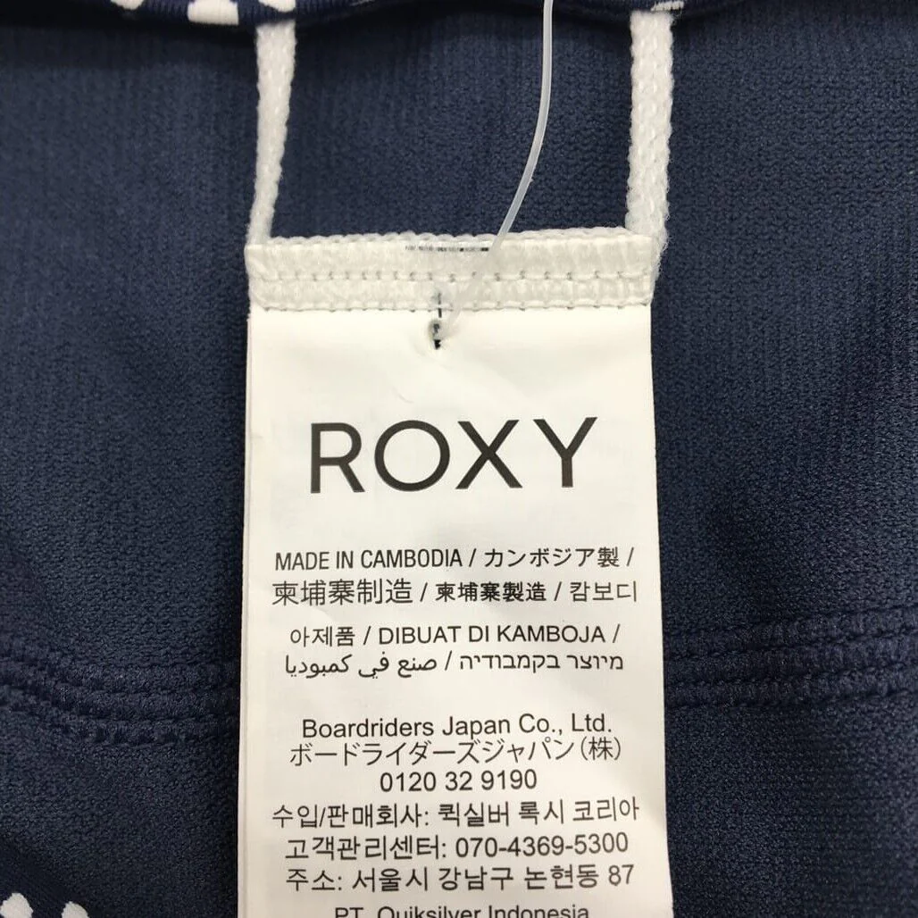 ROXY Polka Dot Navy Blue Open Back One-Piece Woman Swimwear Size XS NEW - Image 9