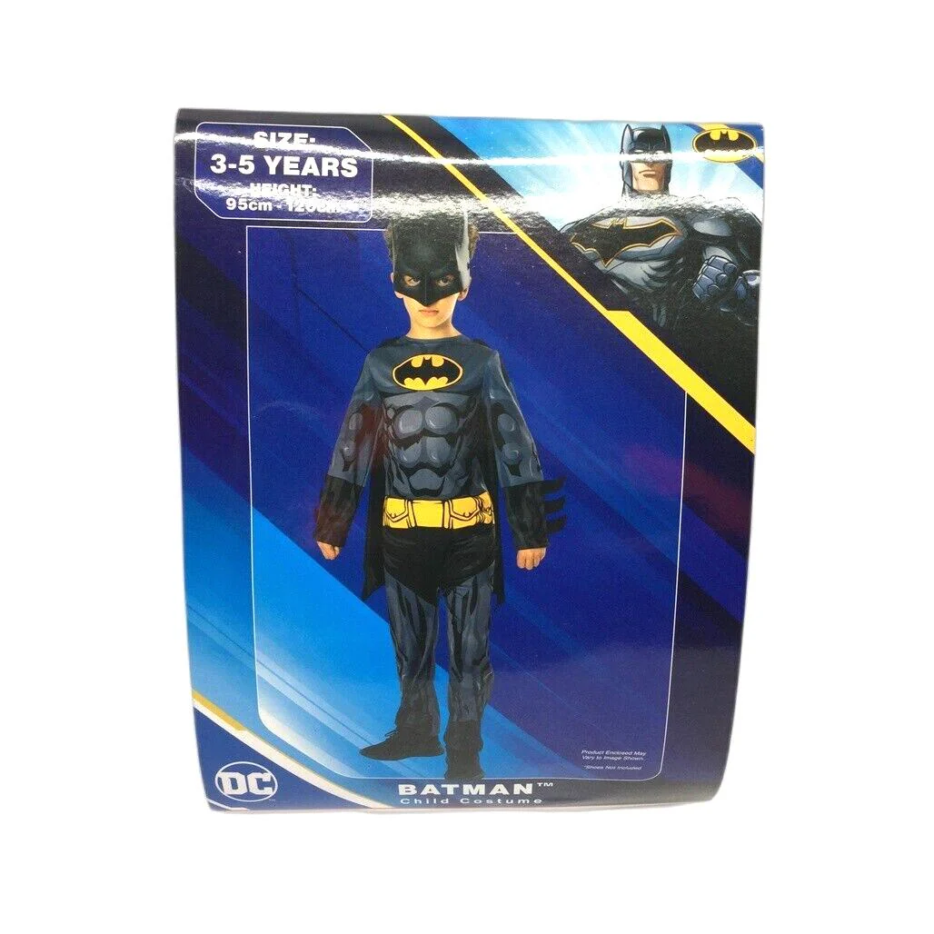 Rubies Batman Child Costume & Storybook Collection 3-5 Years 95-120cm Height NEW - Image 5
