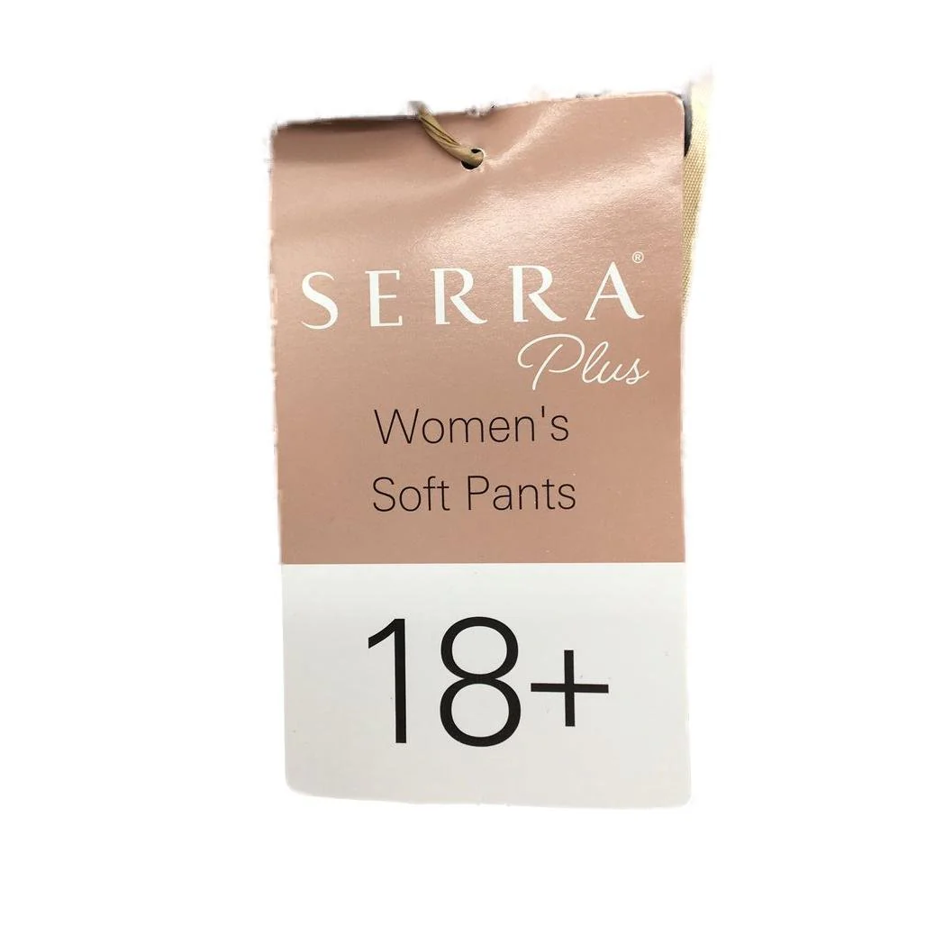 Serra Black & Beige Zebra Print Soft Loungewear Pants Ladies Plus Size 18+ NEW - Image 5