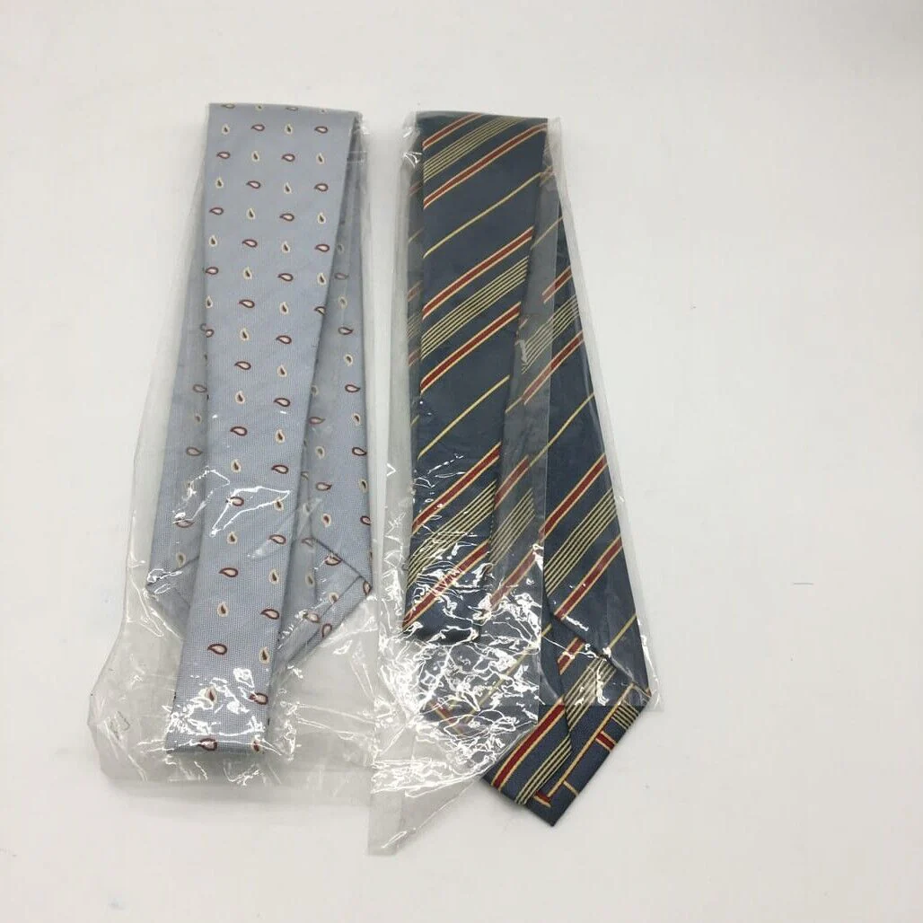 Set of 2 Multicoloured Hand Made in Italy 100 % Silk Standard Men Ties New - Image 4