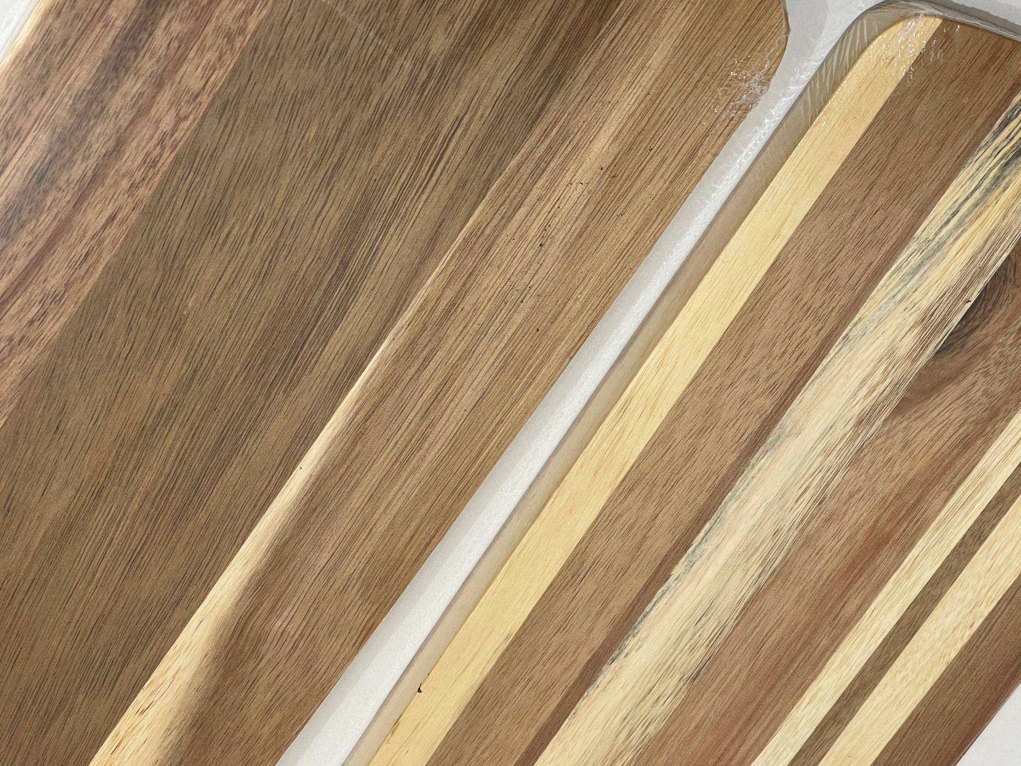 Set Of 2 Natural Acacia Wood Serving Platters 40Cm X 15Cm NEW - Image 5