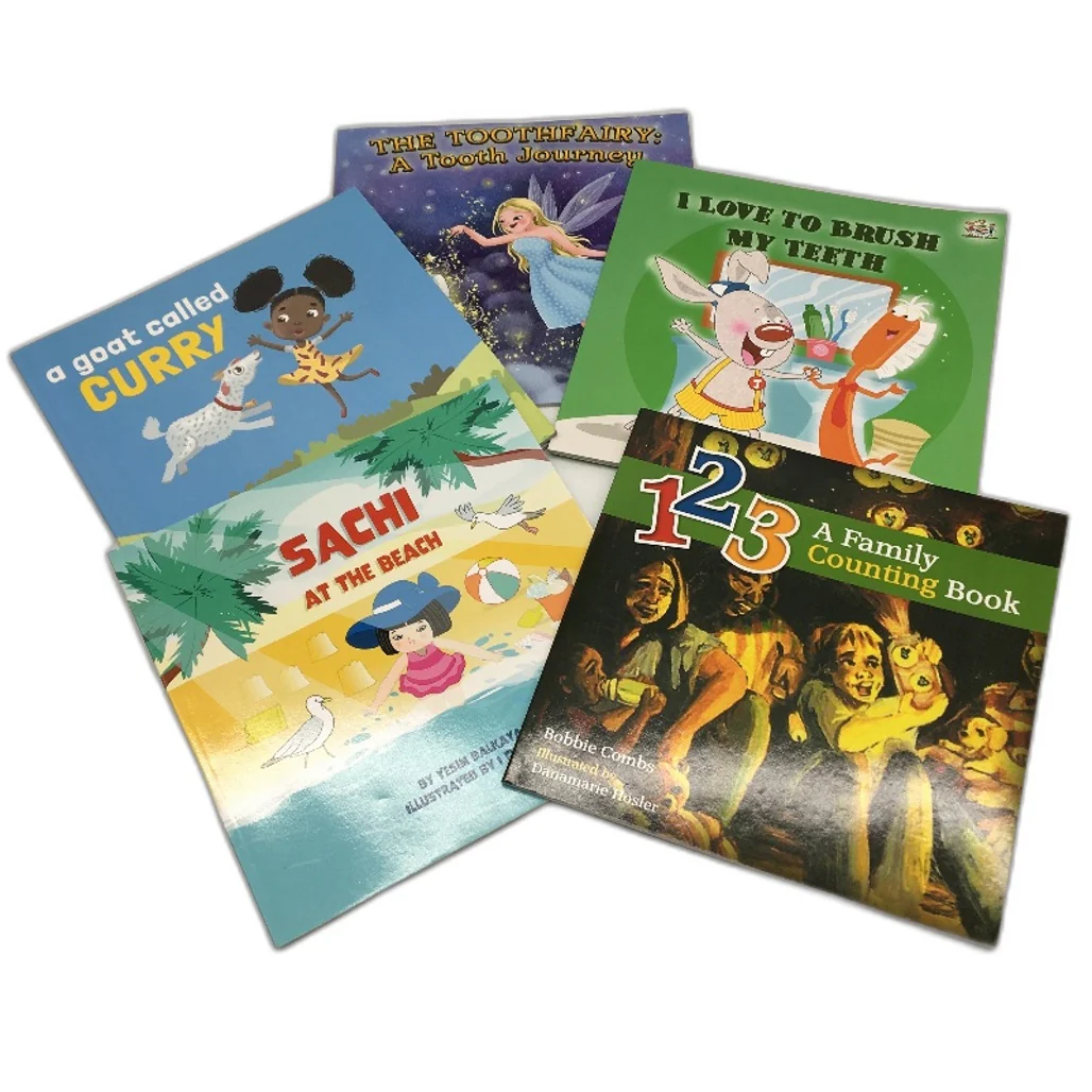 Set of 5 Childrens Books incl: The Toothfairy by Mass Nasir Paperback NEW - Image 2