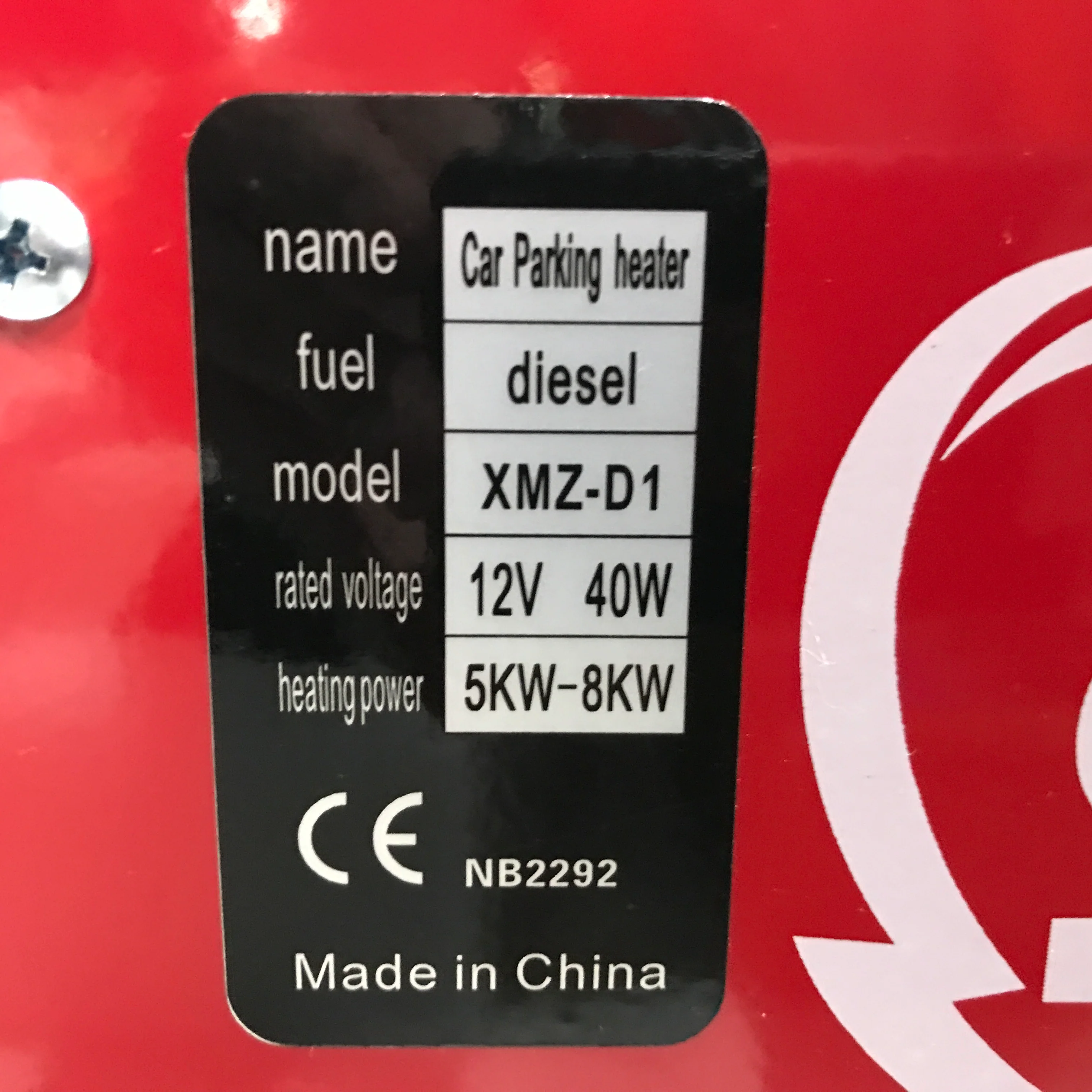 Silvel 5Kw All In One Portable 12V Diesel Air Heater Lcd Display & Remote NEW - Image 5