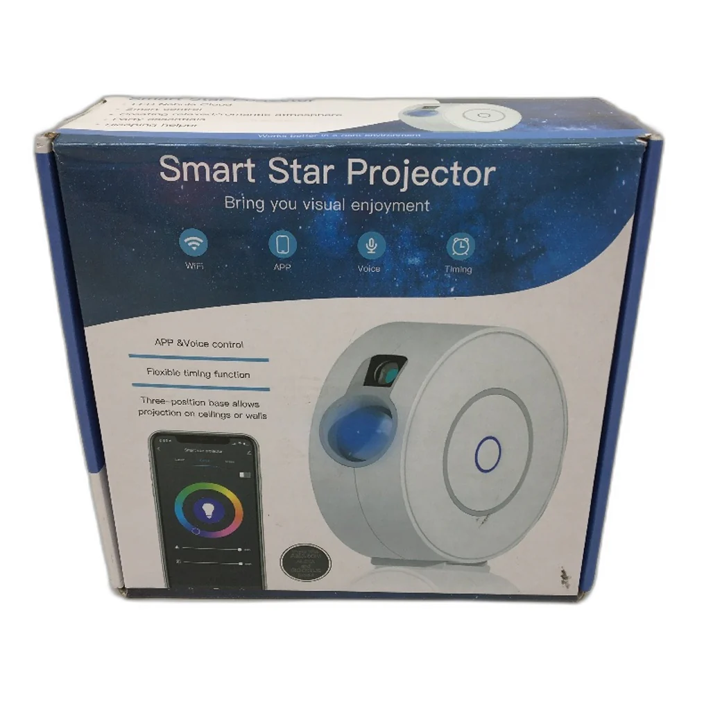 Smart Home Galaxy Star Projector Amazon Alexa & Google Home Compatible DEMO - Image 6