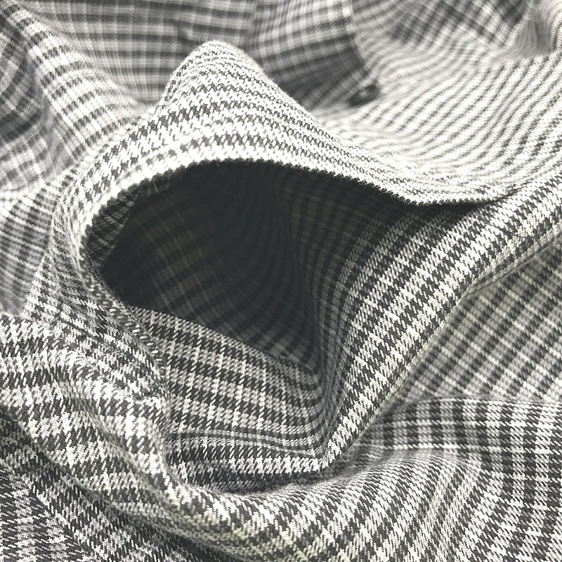 St Michael Marks & Spencer Fine Cotton Checkered Button Up Shirt Mens Size M - Image 8