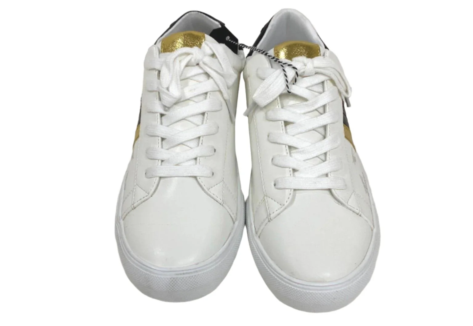 Threadz Blk,Gld,Silv Striped Bug Sneakers Ladies Various Sizes NEW - Image 9