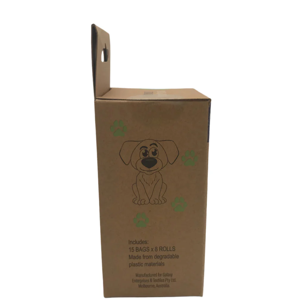 Vinnies 15 Bags x 8 Rolls Degradable Pooch Poo Bags NEW - Image 3