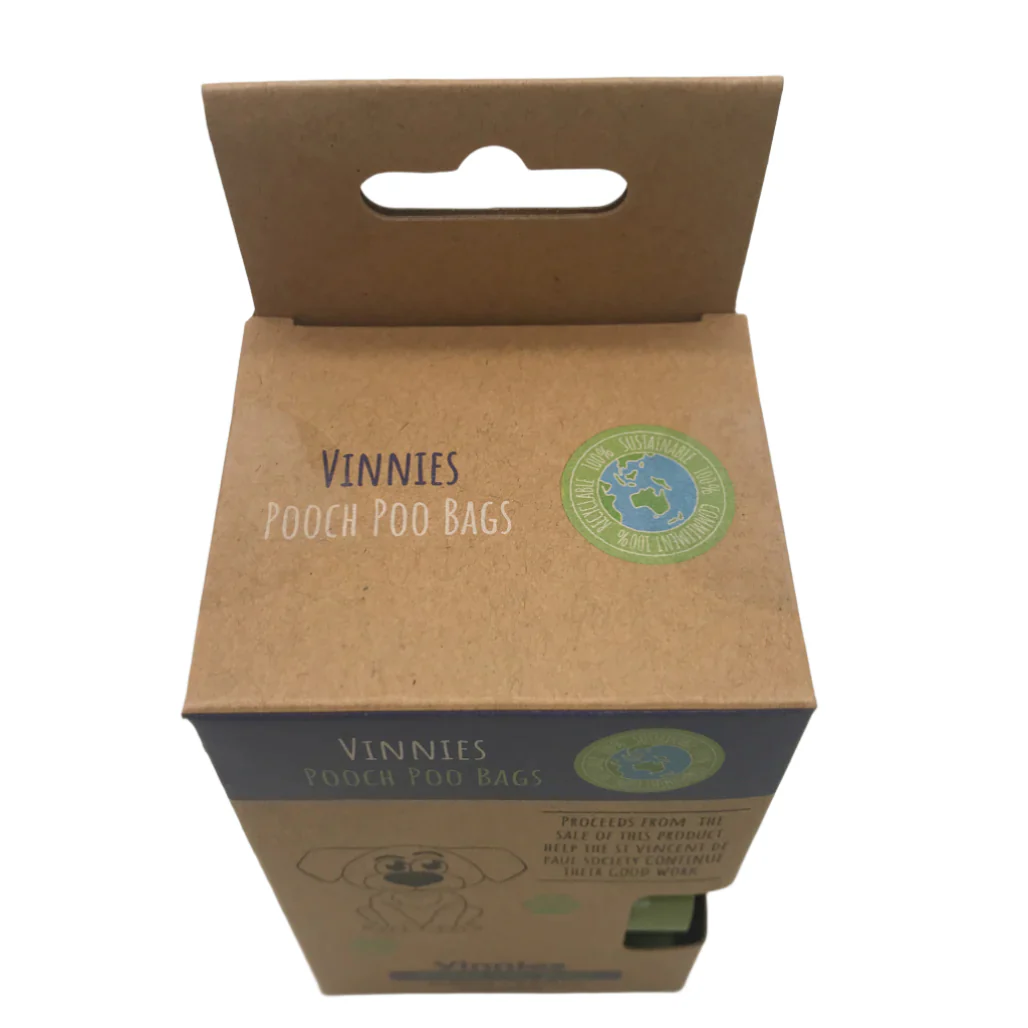 Vinnies 15 Bags x 8 Rolls Degradable Pooch Poo Bags NEW - Image 4