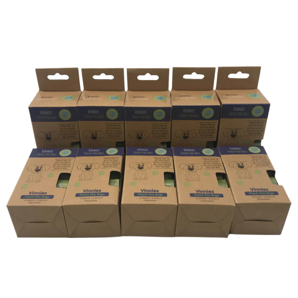 Vinnies 15 Bags x 8 Rolls Degradable Pooch Poo Bags NEW - Image 5