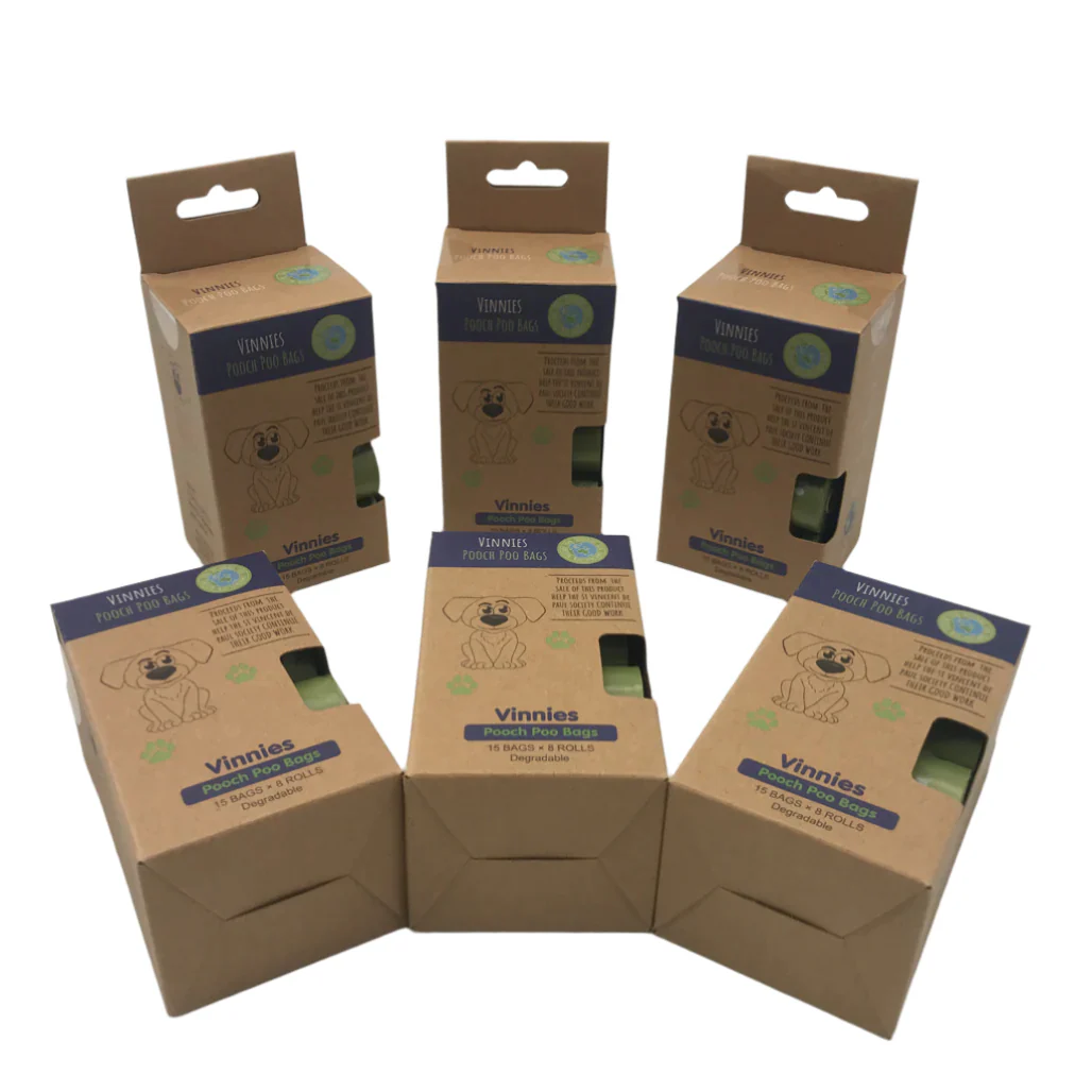 Vinnies 15 Bags x 8 Rolls Degradable Pooch Poo Bags NEW - Image 7