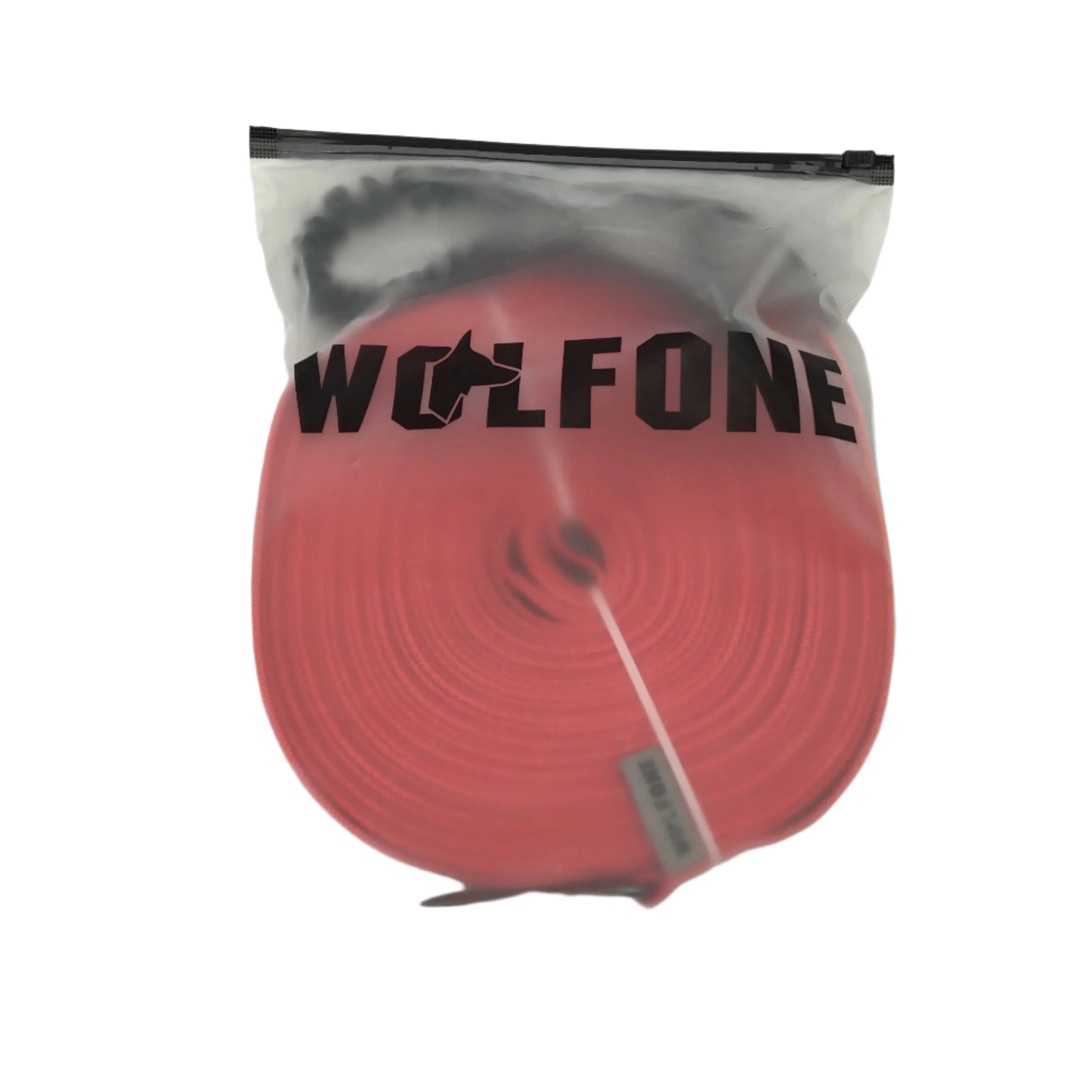 Wolfone 15 m Red Rubberised Training Dog Leash Set NEW - Image 2